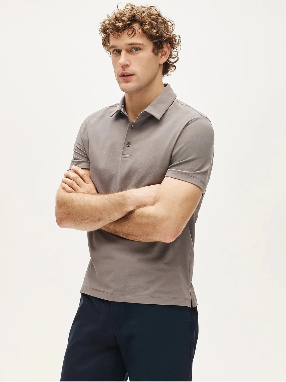NWT J.Crew Performance piqué polo shirt Size M